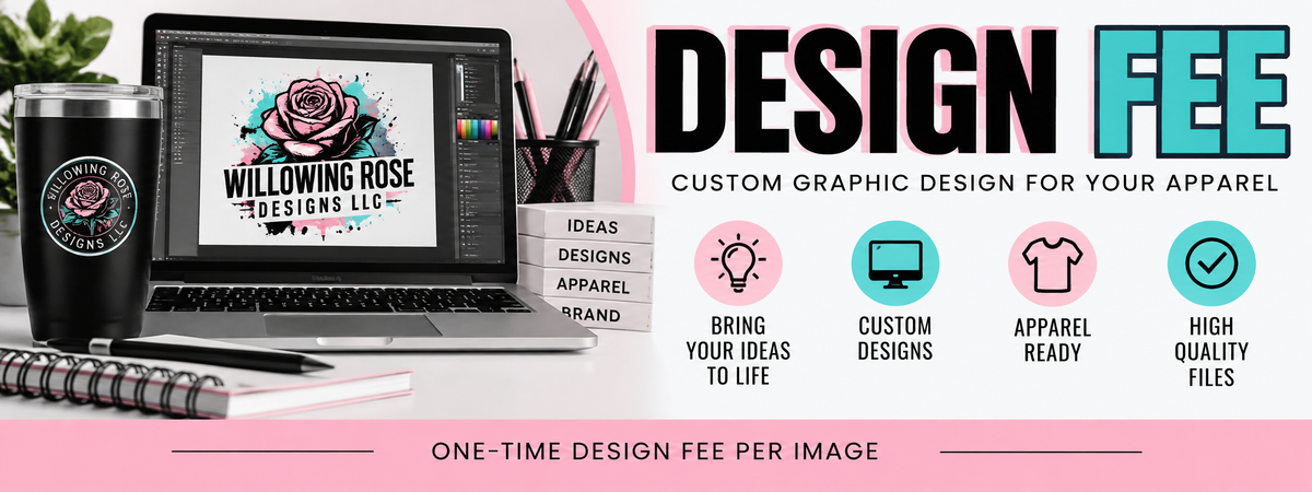 DESIGN FEE FOR PRINTED GARMENTS