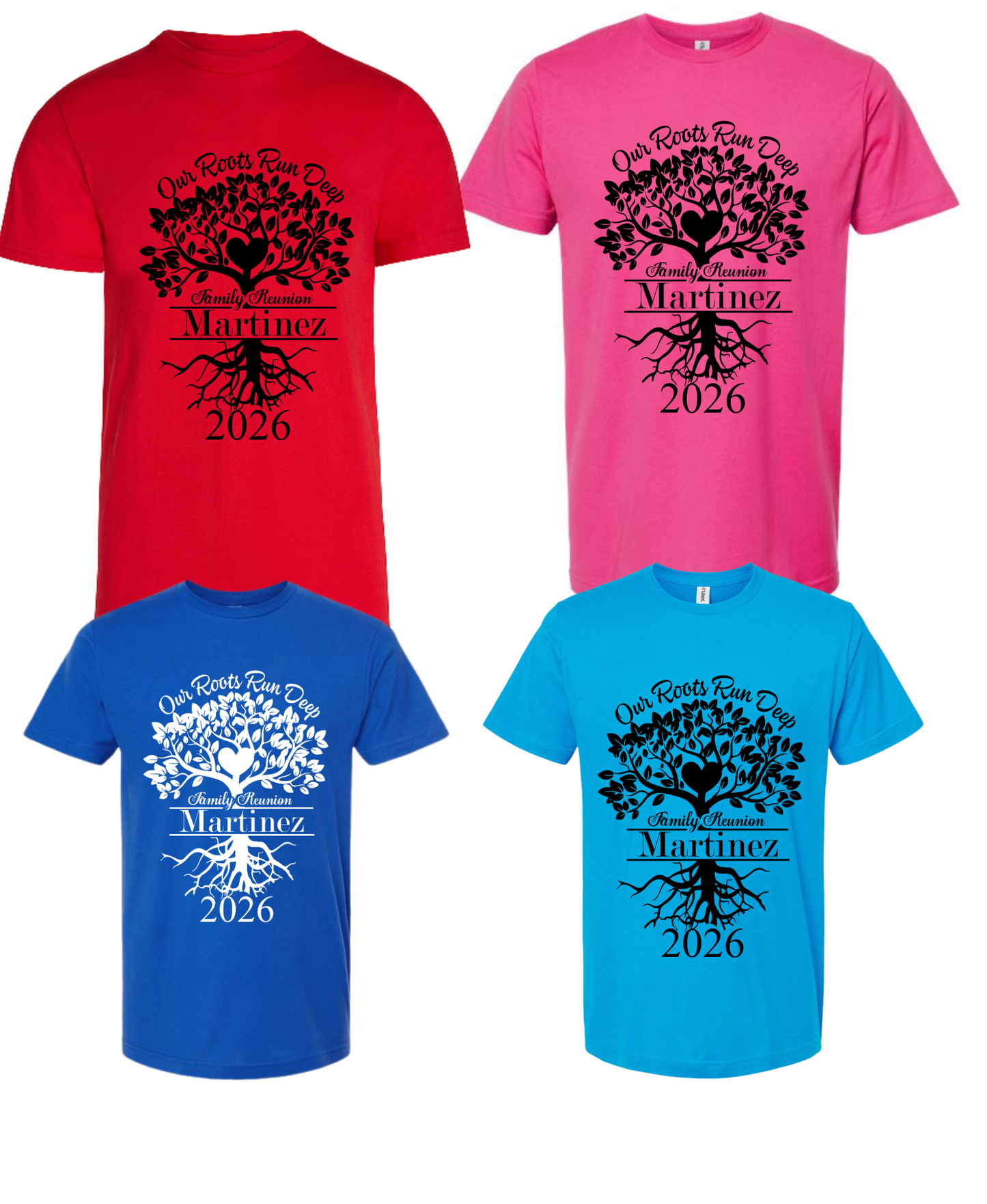 Martinez Family Reunion Shirt 2026 (WITH YEAR)