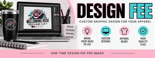 DESIGN FEE FOR PRINTED GARMENTS