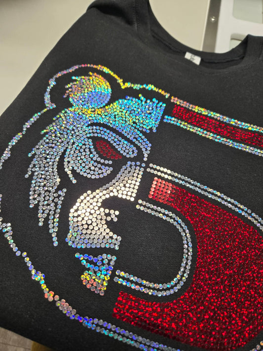 bling half bear w/ S TSHIRT