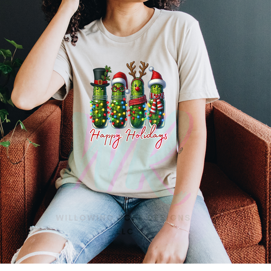 happy holidays pickle