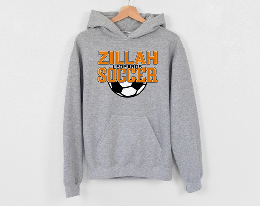 zillah soccer Hoodie