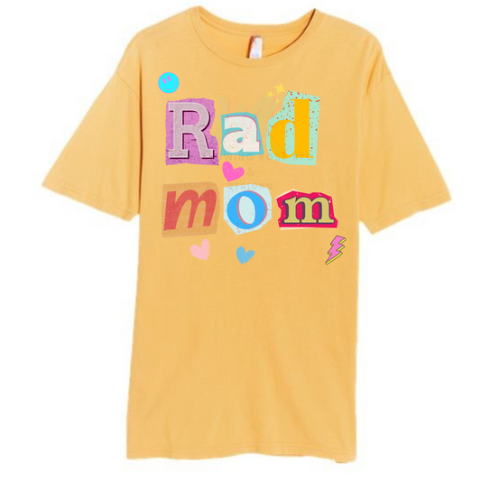 RAD MOM VINTAGE MUSTARD